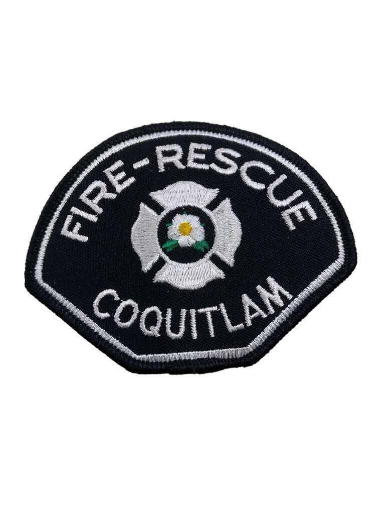 Canadian Coquitlam British Columbia Fire Rescue Service Department Patch Canadian Coquitlam British Columbia Fire Rescue Service Department Patch