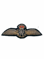 WW1 British RAF Royal Air Force 1918 Bullion Wire Pilots Wings 2