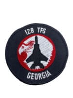 US USAF Georgia F-15 Eagle 128th Tactical Fighter Squadron Patch