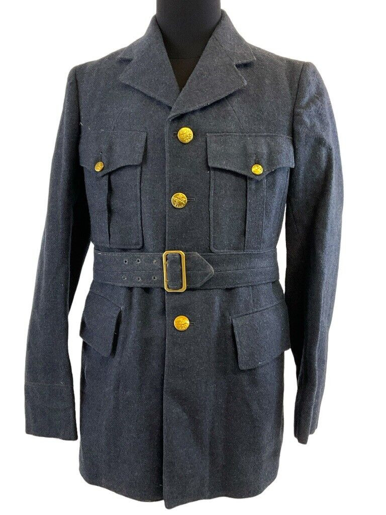 WW2 Canadian RCAF Other Ranks Tunic Size 14 1942 Dated WW2 Canadian RCAF Other Ranks Tunic Size 14 1942 Dated