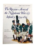 Russian Army Napoleonic Wars Infantry Vol 1 Osprey SC Reference Book