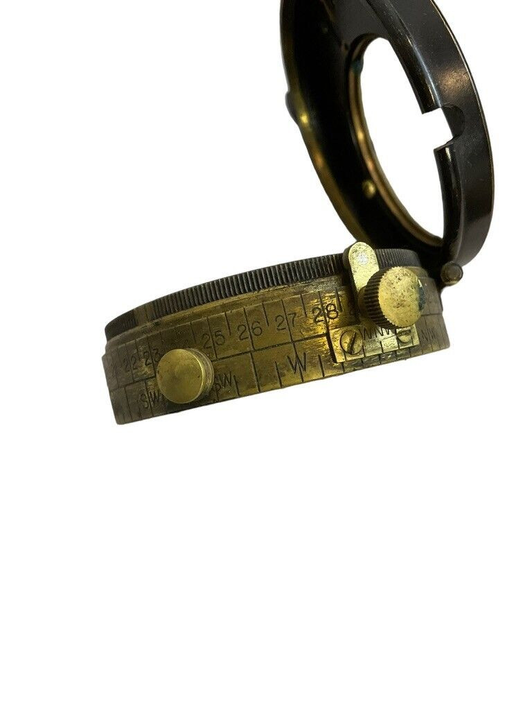 WW1 Canadian CEF Named Officers Compass with Leather Pouch W Beatty CMGC WW1 Canadian CEF Named Officers Compass with Leather Pouch W Beatty CMGC