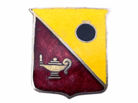 US Army DUI Distinctive Uniform Insignia Ordnance School Badge Pin