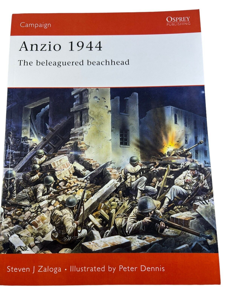 WW2 US Anzio 1944 Osprey Campaign No 155 Softcover Reference Book WW2 US Anzio 1944 Osprey Campaign No 155 Softcover Reference Book