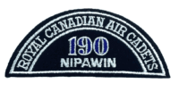 Canadian RCAC Air Cadets 190 Nipawin Shoulder Title Insignia Patch