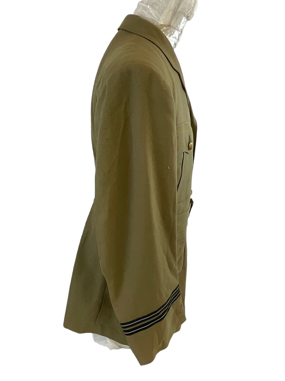 WW2 Canadian RCAF Navigator Officers Named TW Tropical Worsted 4 Pocket Jacket WW2 Canadian RCAF Navigator Officers Named TW Tropical Worsted 4 Pocket Jacket