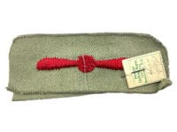 WW2 Canadian RCAF LAC Leading Aircraftsman Tropical Rank Pair w/ Tailors Label WW2 Canadian RCAF LAC Leading Aircraftsman Tropical Rank Pair w/ Tailors Label