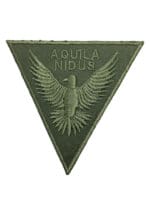 Canadian Forces RCAF 423 Squadron Aquila Nidus OD Green Crest Patch Vintage Canadian Forces RCAF 423 Squadron Aquila Nidus OD Green Crest Patch Vintage