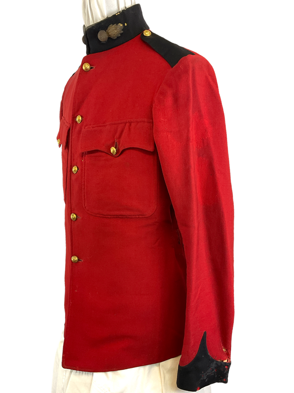 Pre WW2 Canadian 26th St John New Brunswick Fusiliers Officers Frock Coat Jacket Pre WW2 Canadian 26th St John New Brunswick Fusiliers Officers Frock Coat Jacket