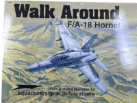US USN F/A-18 Hornet Squadron Signal Walk Around No 18 Softcover Reference Book