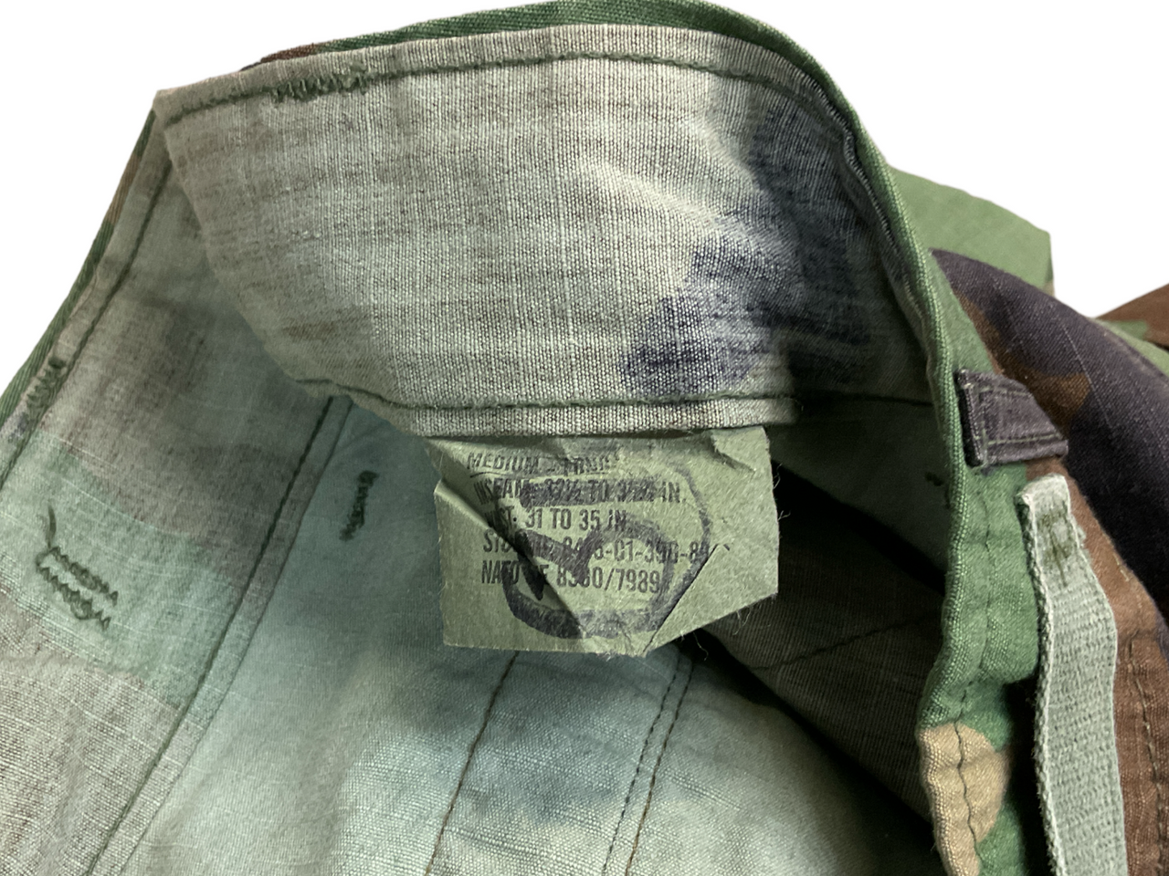 US Woodland Camouflage Pants Trousers Size Medium Long US Woodland Camouflage Pants Trousers Size Medium Long