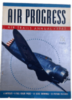 WW2 US USAAF Air Progress Air Trails Annual 1942 Softcover Reference Book