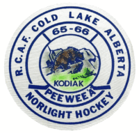 Canadian RCAF Cold Lake Pee Wee Hockey Jacket Patch