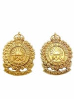 Canadian 104th Infantry Regiment Collars Insignia Pair