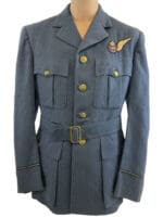 WW2 Canadian RCAF WAG Wireless Air Gunner Officers Service Dress Tunic Named