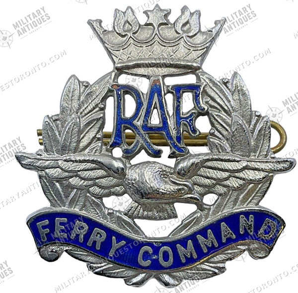 WW2 British RAF Ferry Command Cap Badge - Military Antiques Toronto