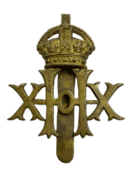 WW2 British 20th Hussars Cap Badge