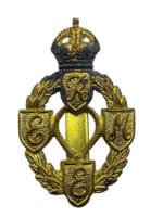 WW2 British REME Royal Electrical Mechanical Engineers Cap Badge