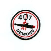 RCAF CAF Canadian 407 Demons Squadron Colour Crest Patch