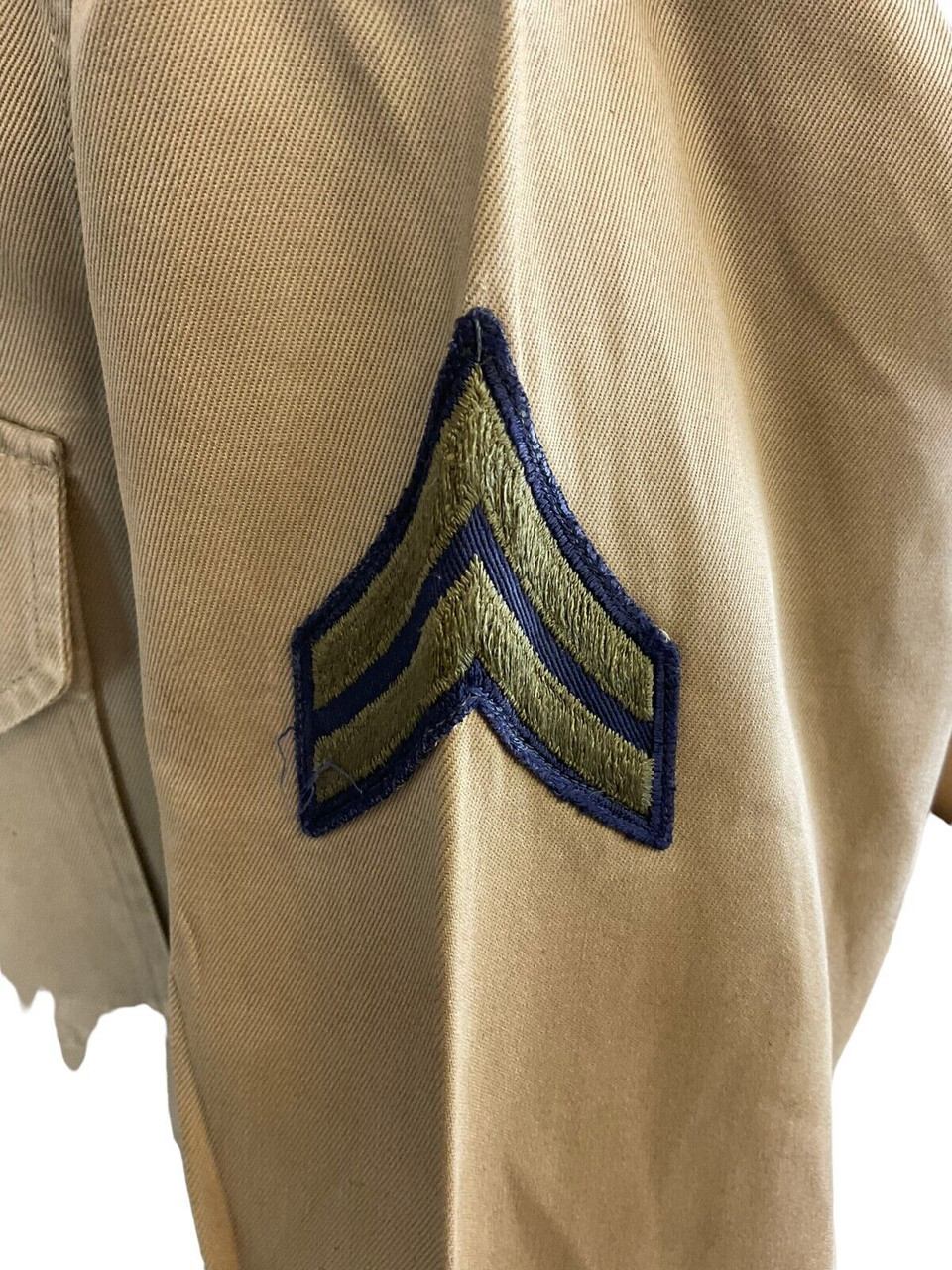 US Army Korean War 187th Infantry Rakkasans Quarter Master Other Ranks Shirt US Army Korean War 187th Infantry Rakkasans Quarter Master Other Ranks Shirt