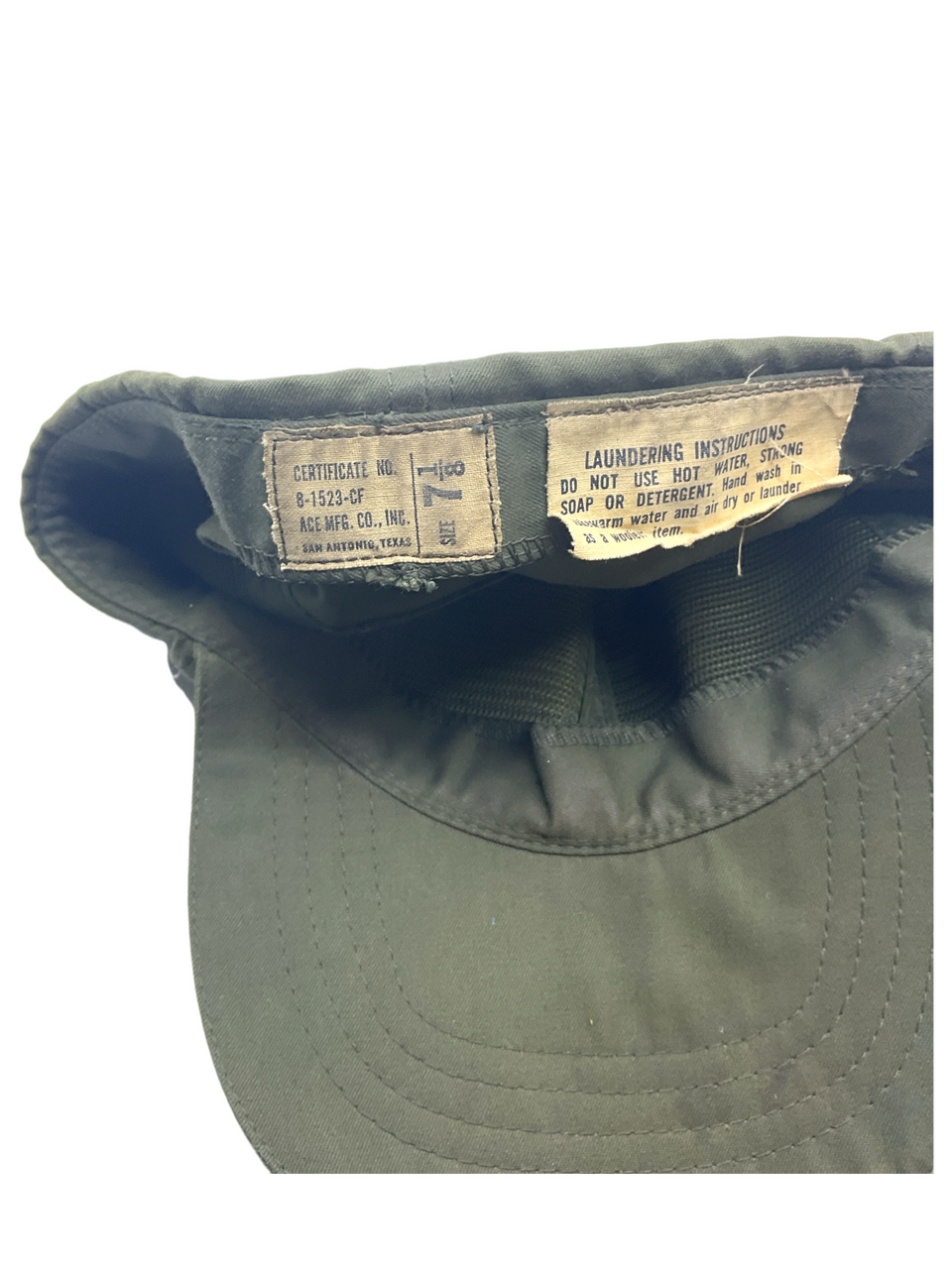 Vietnam War US Officers Baseball Cap 7 1/8th Vietnam War US Officers Baseball Cap 7 1/8th