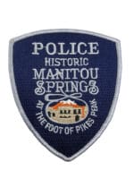US Manitou Springs Colorado Police Patch