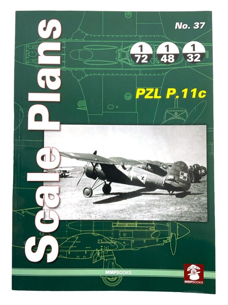 Polish Air Force PZL P11c Scale Plans 37 Modelling SC Reference Book Polish Air Force PZL P11c Scale Plans 37 Modelling SC Reference Book