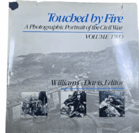 US Civil War Touched by Fire Vol 2 Photo Portrait of Civil War HC Reference Book