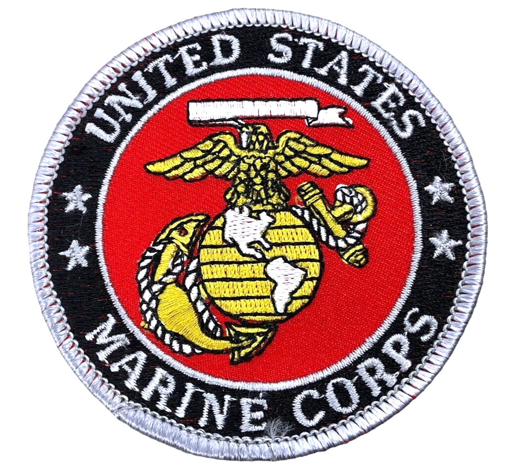 US USMC Marine Corps Sleeve Jacket Patch Insignia US USMC Marine Corps Sleeve Jacket Patch Insignia