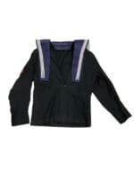 Canadian RCN Navy Blue Shirt Jumper with Dickie 1966 Dated