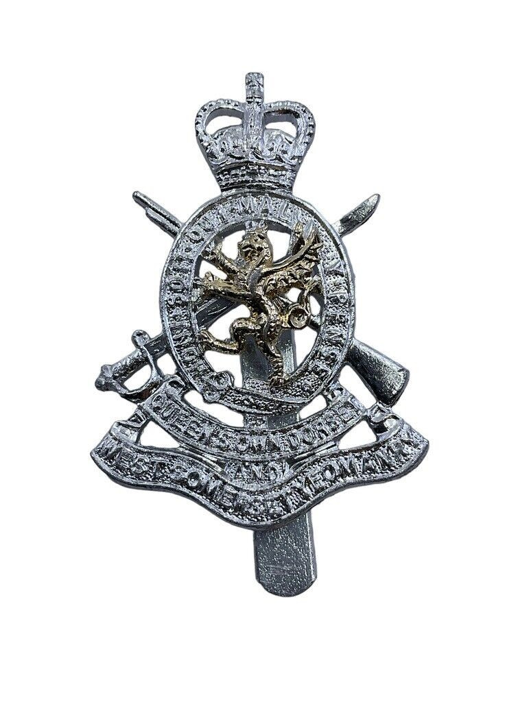 British Army West Somerset Yeomanry Staybright Cap Badge British Army West Somerset Yeomanry Staybright Cap Badge