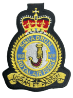 British Forces RAF 8th Squadron Crest Flight Suit Badge