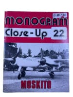 WW2 German Luftwaffe Monogram Close Up No 22 Moskito Softcover Reference Book