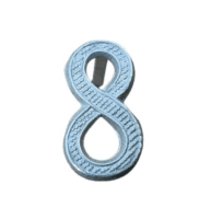 WW2 German Shoulder Board Number 8 Single 2