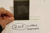 WW2 British Airborne Para Litters Deployed Original Negative #205