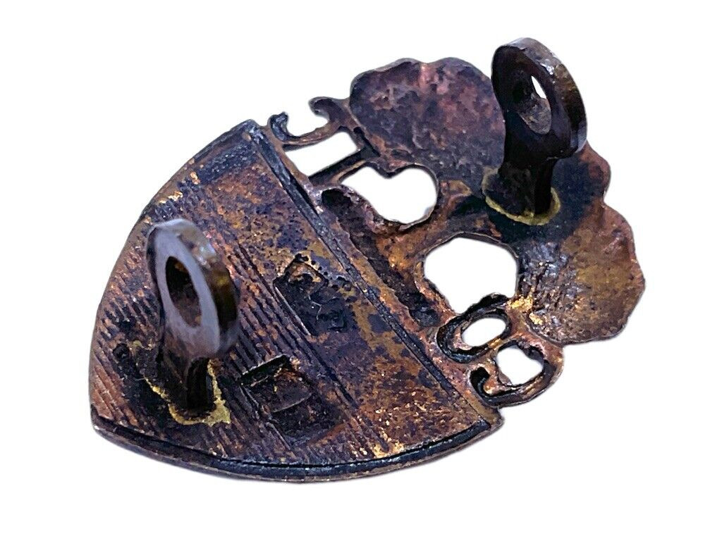 WW1 Canadian CEF COTC U of T University of Toronto Collar Badge Insignia Single WW1 Canadian CEF COTC U of T University of Toronto Collar Badge Insignia Single