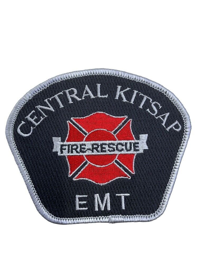 US Central Kitsap Washington EMT EMS Fire Department Patch US Central Kitsap Washington EMT EMS Fire Department Patch