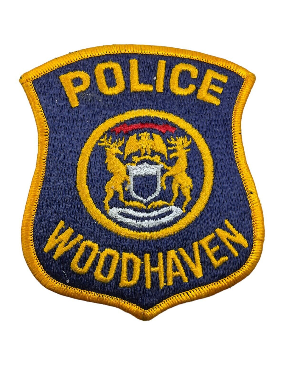 US Woodhaven Michigan Police Patch US Woodhaven Michigan Police Patch
