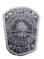 US Norfolk Virginia Police Patch