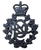 Canadian RCDC Dental Corps Officers Bronzed Collar Badge