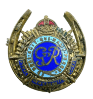 WW2 British Army Service Corps Enamel Sweetheart Badge Insignia