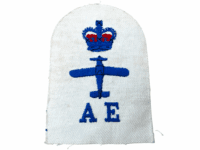 British RN Navy Chief Air Fitter Airframe Engines Petty Officer Sleeve Patch