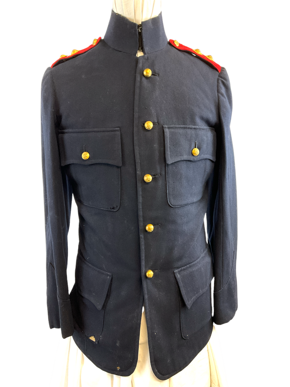 Pre WW1 Canadian RCHA Horse Artillery Officers Patrol Blue Tunic Pre WW1 Canadian RCHA Horse Artillery Officers Patrol Blue Tunic