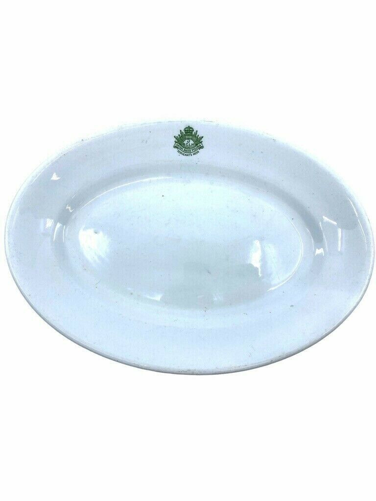 Pre WW2 Canadian 31st 5th British Columbia Light Horse Sergeants Mess Plater Pre WW2 Canadian 31st 5th British Columbia Light Horse Sergeants Mess Plater