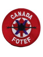 Canadian Forces RCAF CF-18 Hornet FOTEF Experimental Squadron Patch Crest Canadian Forces RCAF CF-18 Hornet FOTEF Experimental Squadron Patch Crest