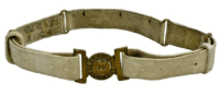 British Canadian Victorian Buff Leather Belt with Matching Numbers on the Buckle British Canadian Victorian Buff Leather Belt with Matching Numbers on the Buckle
