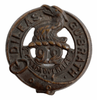 WW1 Canadian CEF 92nd Battalion Collar Badge Insignia Single