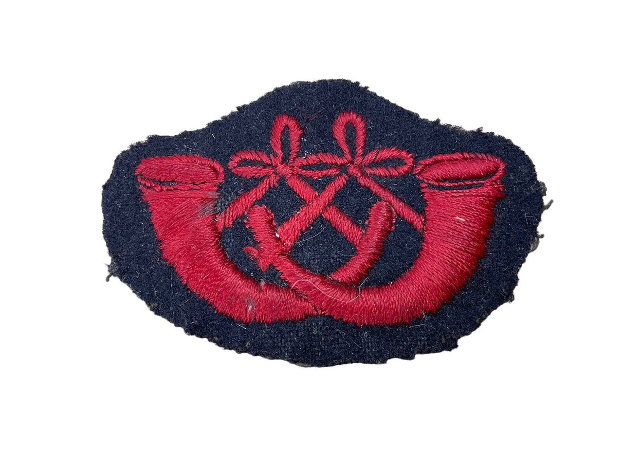 WW2 Canadian British Rifle Regiment Bugler Trade Patch Insignia WW2 Canadian British Rifle Regiment Bugler Trade Patch Insignia