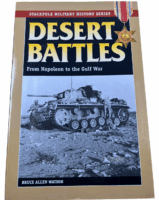 WW2 British Desert Battles From Napoleon to Gulf War Stackpole SC Reference Book