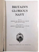 WW2 British RN Britains Glorious Navy Hardcover Reference Book